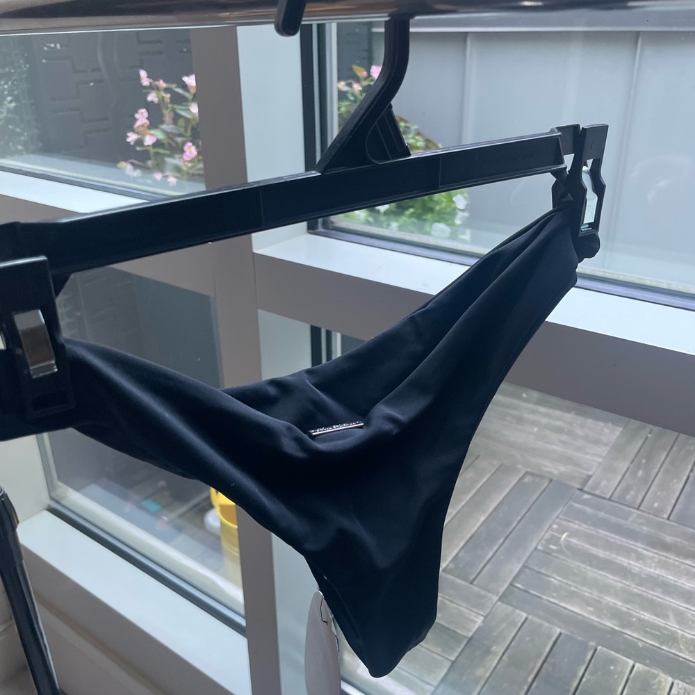 Mara Hoffman Reversible Brazilian Bikini Bottom/ Black Swimwear NWT